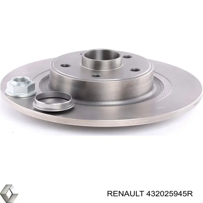 Задні дискові гальма Renault (RVI) 432025945R ціна, від 91.58 USD