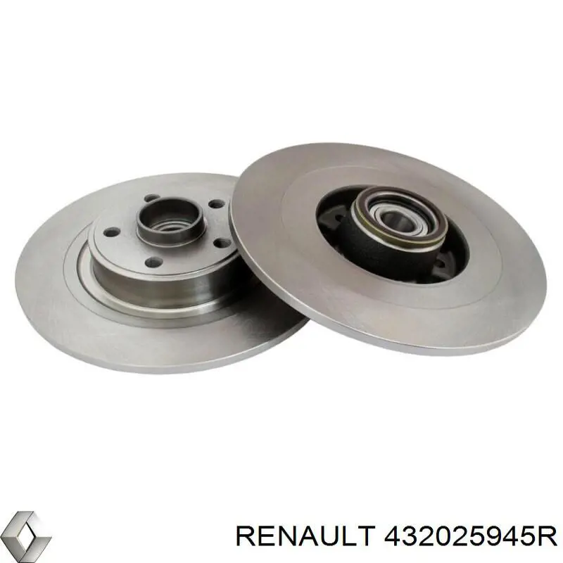 Купити 432025945R Renault (RVI) Диск заднього гальма