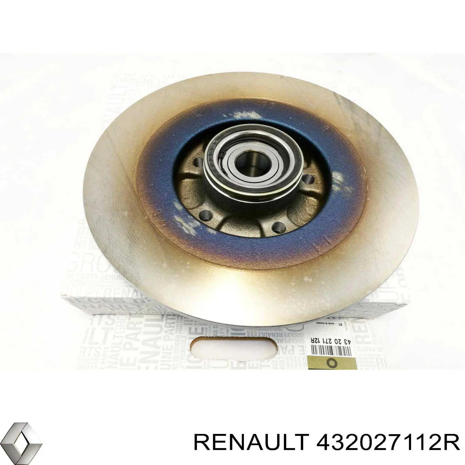 Купити 432027112R Renault (RVI) Диск заднього гальма