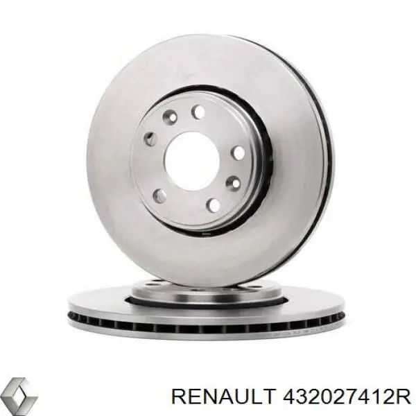 Задні дискові гальма Renault (RVI) 432027412R ціна, від 127.10 USD