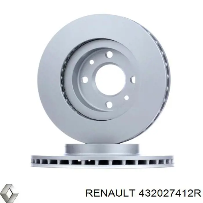 Гальмівні диски 432027412R Renault (RVI)