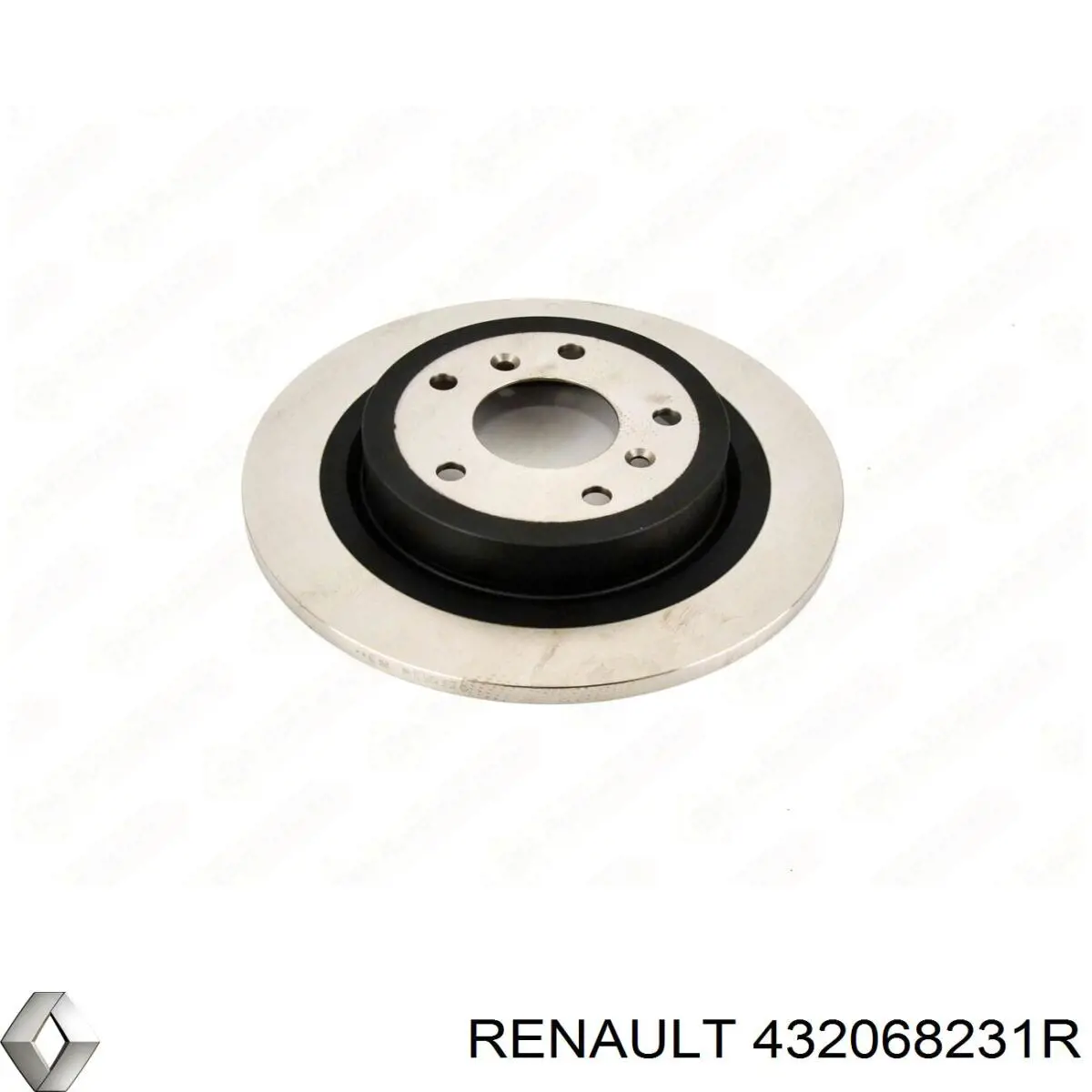 Купити 432068231R Renault (RVI) Диск заднього гальма