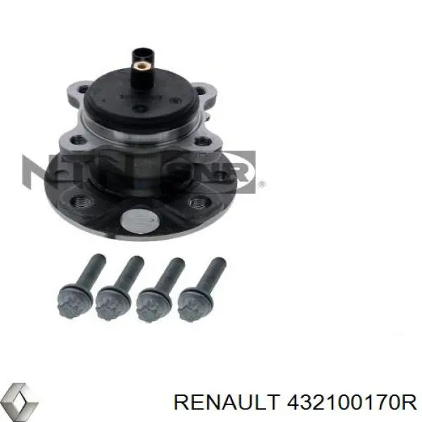 432100170R Renault (RVI) Маточина задня