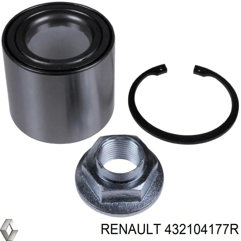 Підшипник маточини задньої Renault (RVI) 432104177R ціна, від 45.96 USD