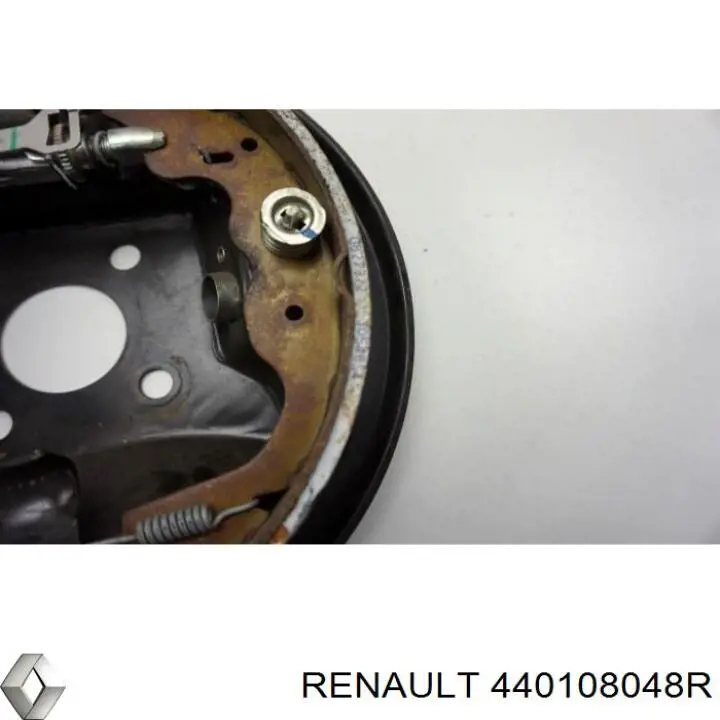 Диск опорний, заднього гальм. барабана, лівий Renault (RVI) 440108048R