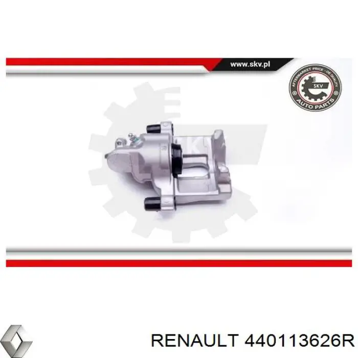 Супорт задній лівий 440113626R Renault (RVI)