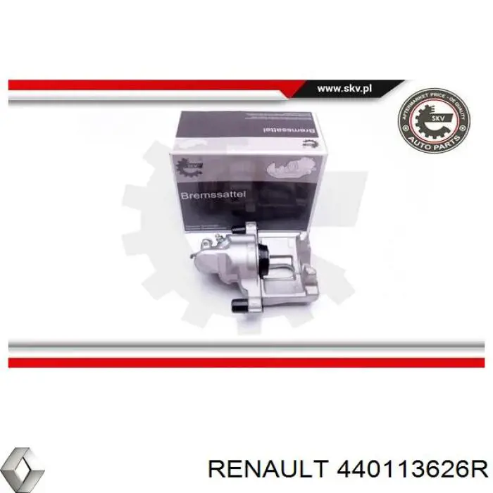 Супорт гальмівний задній лівий Renault (RVI) 440113626R ціна, від 61.59 USD