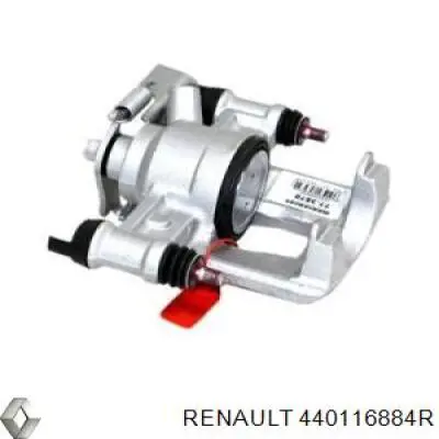 Супорт гальмівний задній лівий Renault (RVI) 440116884R ціна, від 67.80 USD