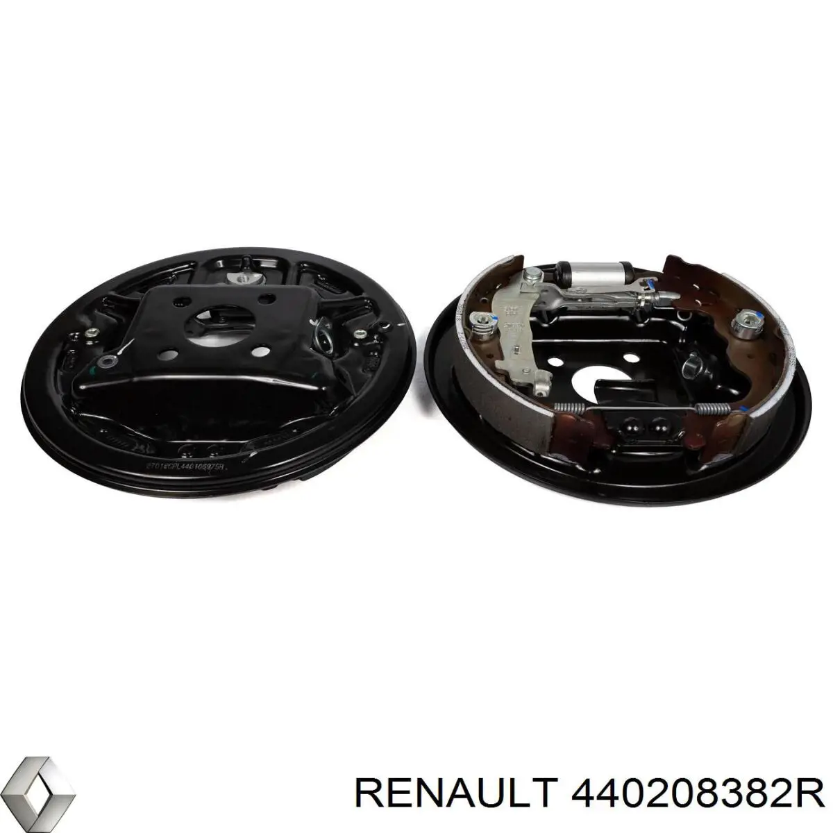 440208382R Renault (RVI) колодки гальмівні задні барабанні, в зборі з циліндруми, комплект