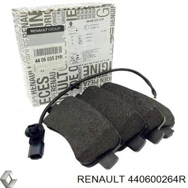 Купити 440600264R Renault (RVI) Задні колодки