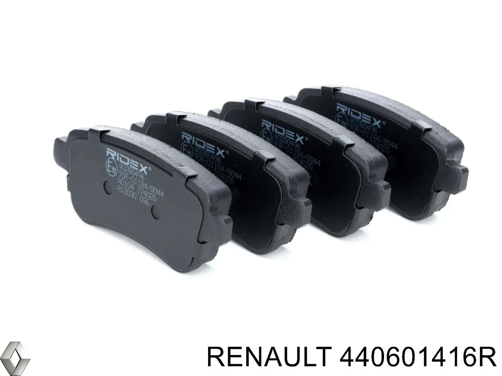 Купити 440601416R Renault (RVI) Задні колодки