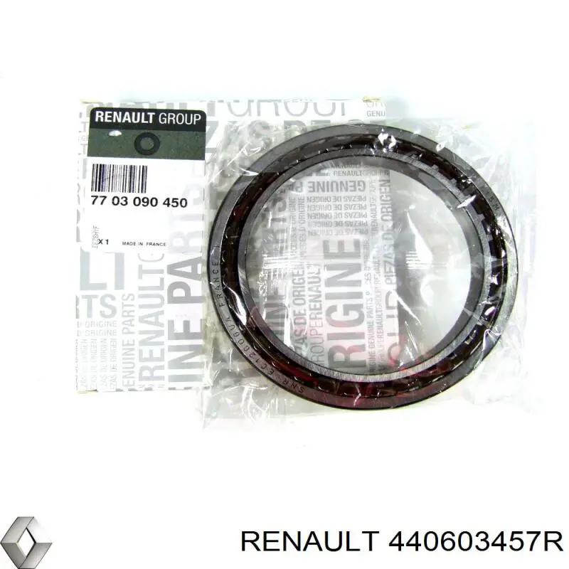 Гальма робочі задні ножні і гальмівні барабани Renault (RVI) 440603457R