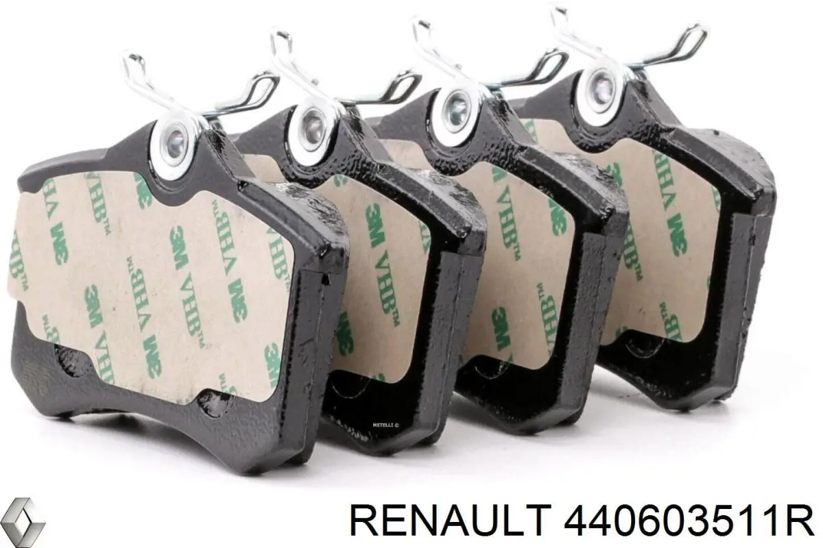 Купити 440603511R Renault (RVI) Задні колодки