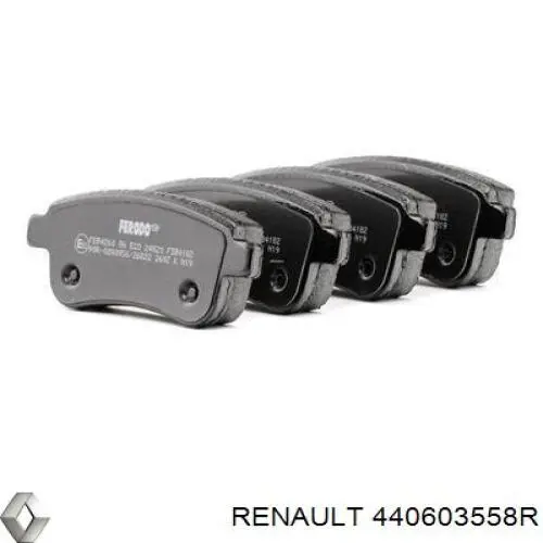 Купити 440603558R Renault (RVI) Задні колодки