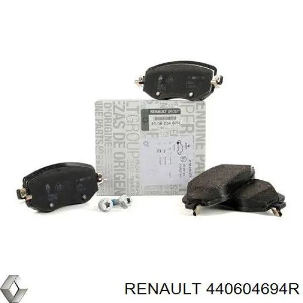 Купити 440604694R Renault (RVI) Задні колодки