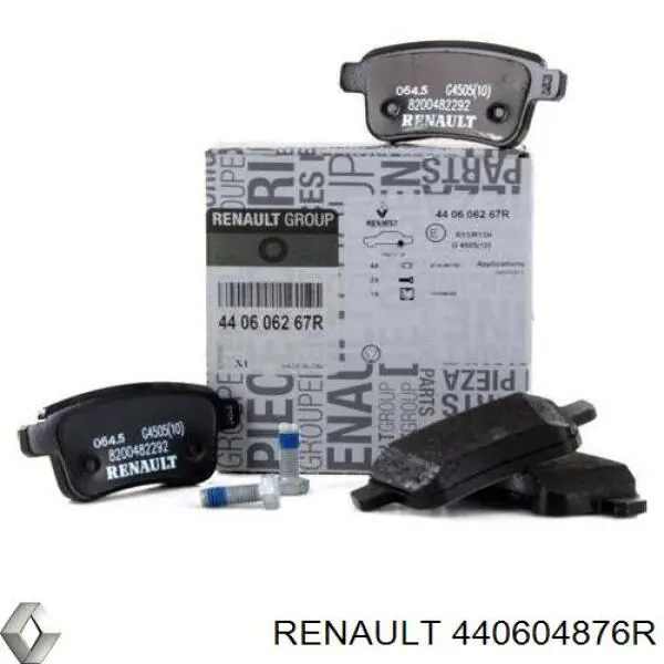 Купити 440604876R Renault (RVI) Задні колодки