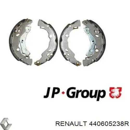 Купити 440605238R Renault (RVI) Колодки гальмові задні, барабанні