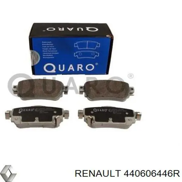Купити 440606446R Renault (RVI) Задні колодки