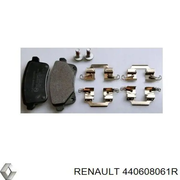 Задні гальмівні колодки 440608061R Renault (RVI)