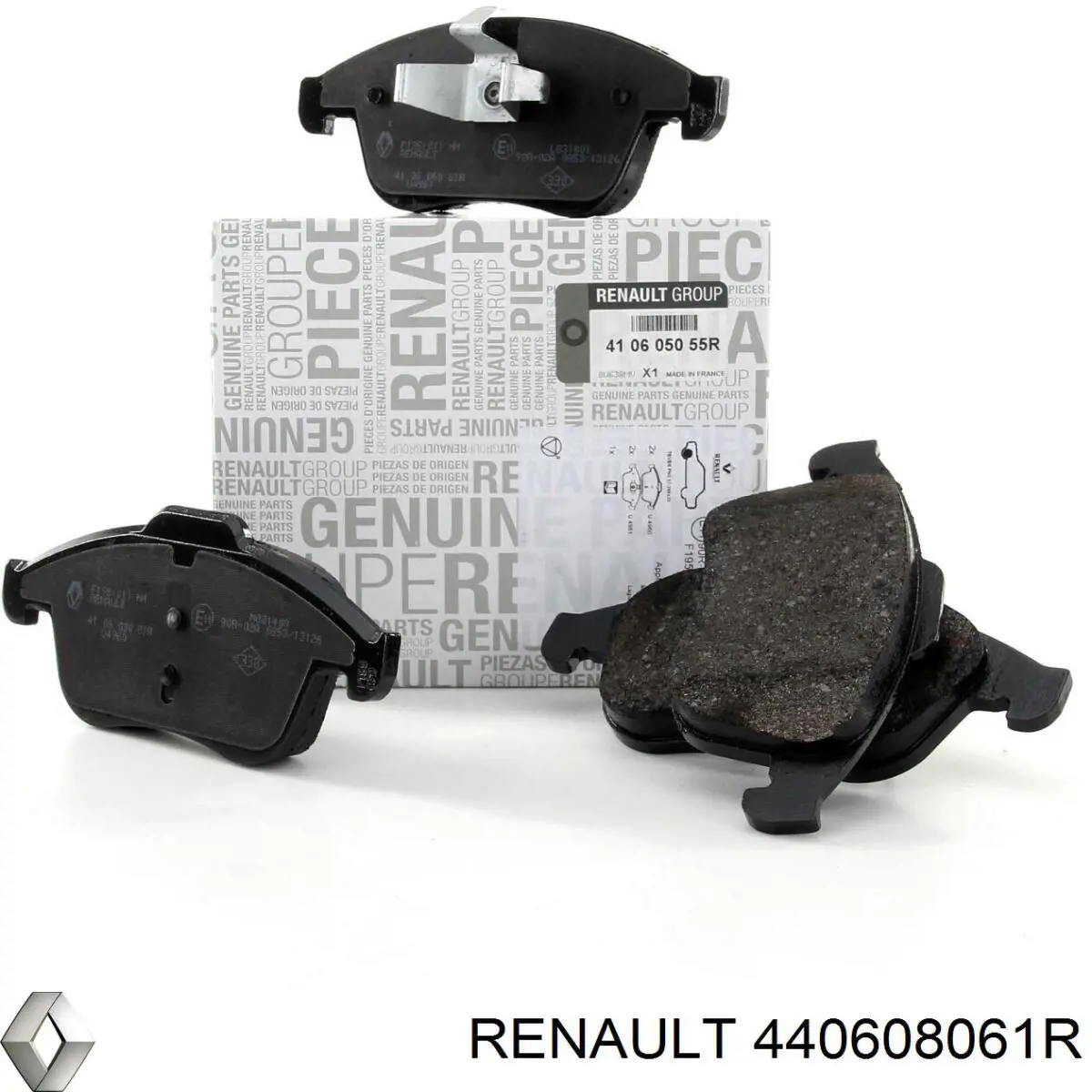 Купити 440608061R Renault (RVI) Задні колодки