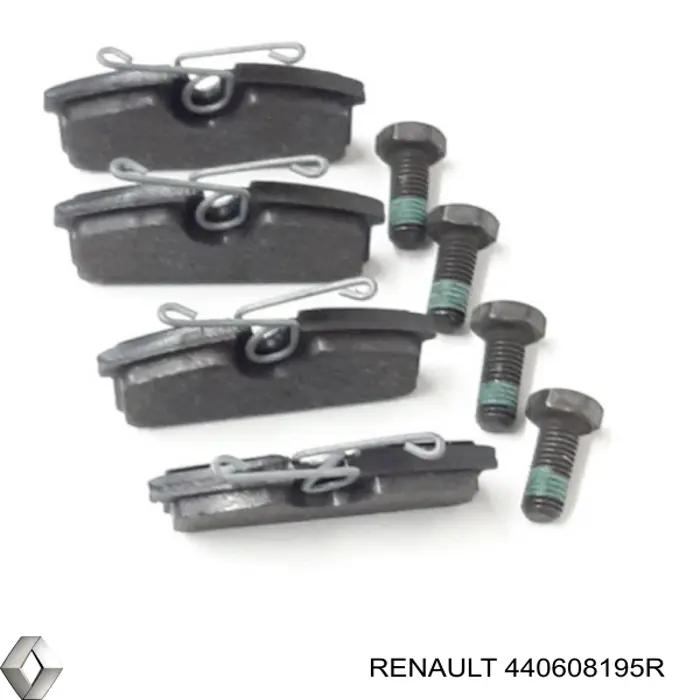 Купити 440608195R Renault (RVI) Задні колодки