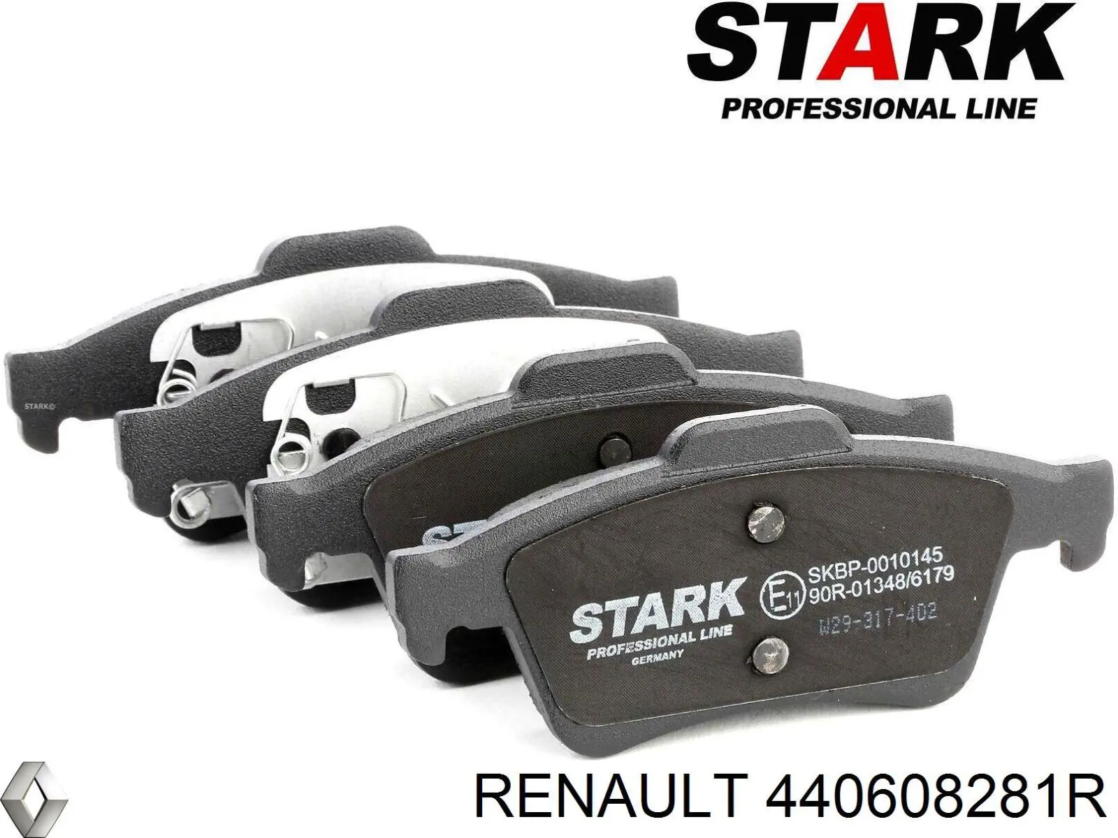 Задні гальмівні колодки 440608281R Renault (RVI)
