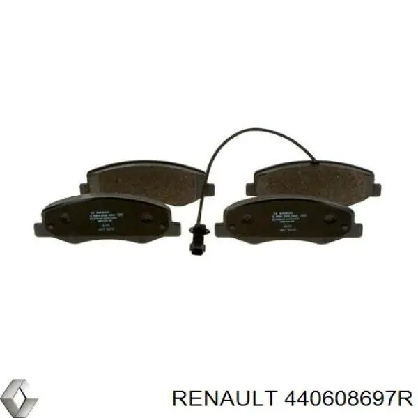 Купити 440608697R Renault (RVI) Задні колодки