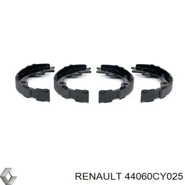 44060CY025 Renault (RVI) колодки ручника/стоянкового гальма