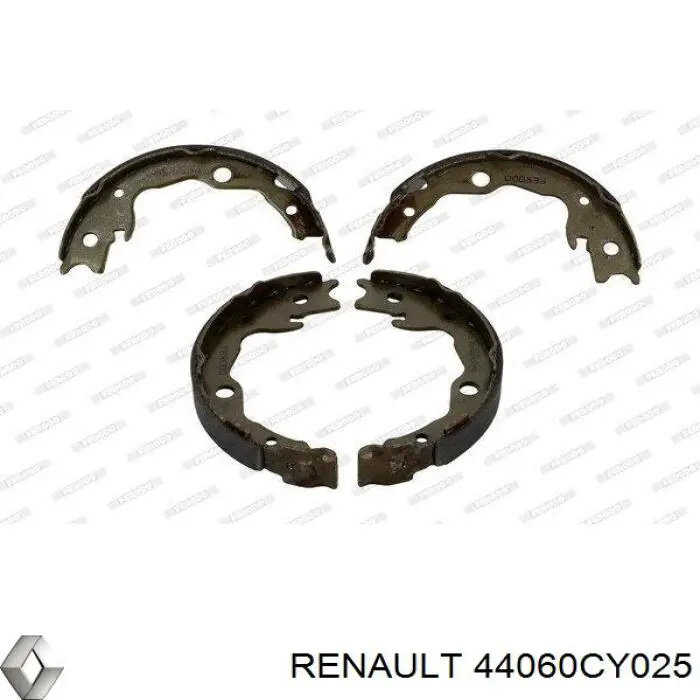 Колодки ручника / стоянкового гальма Renault (RVI) 44060CY025 ціна, від 18.11 USD