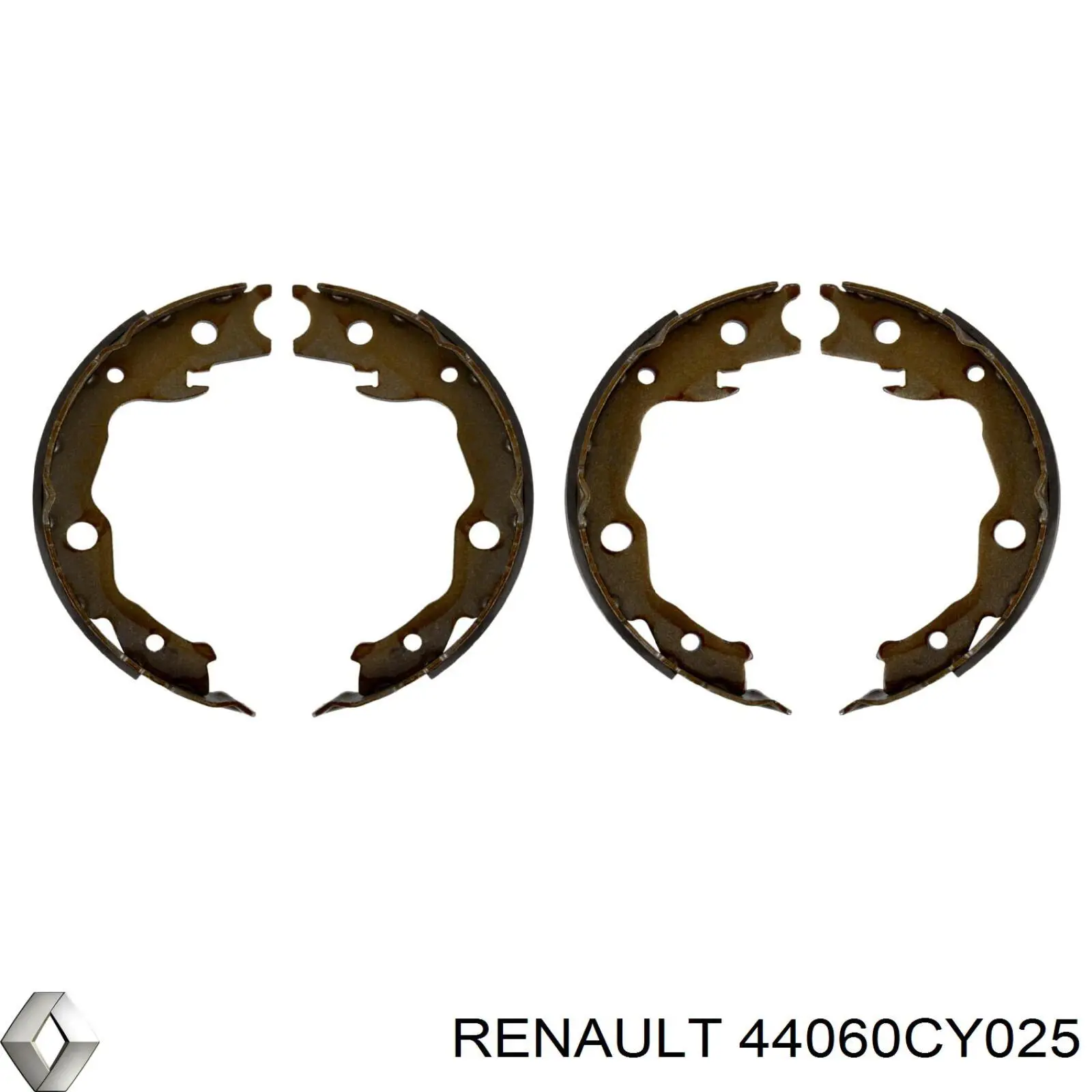 Купити 44060CY025 Renault (RVI) Гальмівні колодки гальма стоянки