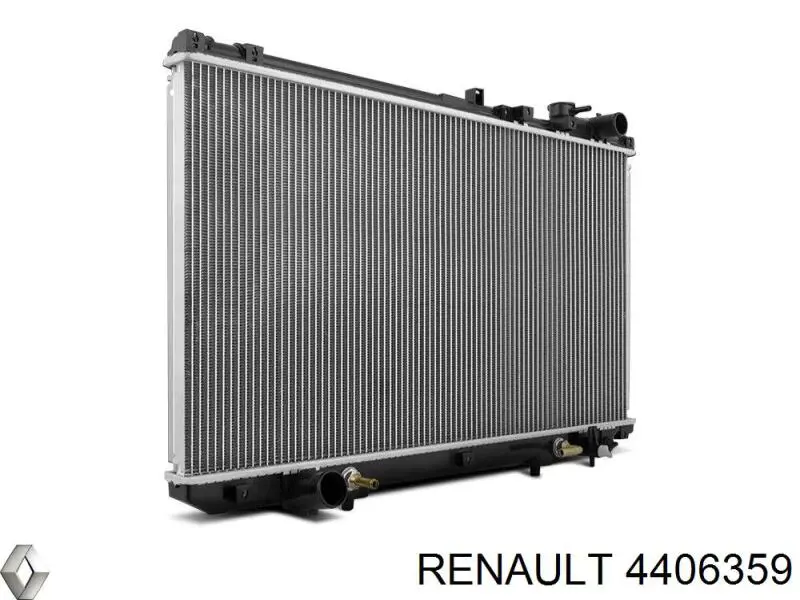 4406359 Renault (RVI) Радіатор охолодження двигуна