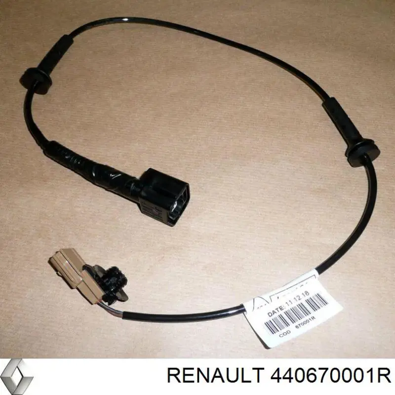 Провід датчика зносу гальмівних колодок задній Renault Master 3 (EV, HV, UV) (Рено Мастер)