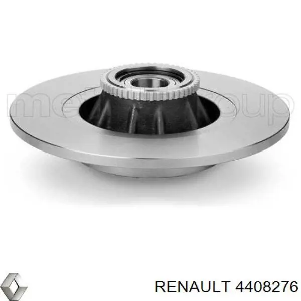 Гальмівні диски 4408276 Renault (RVI)