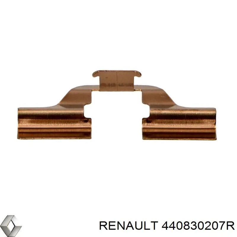 440830207R Renault (RVI) комплект пружинок кріплення дискових колодок, задніх