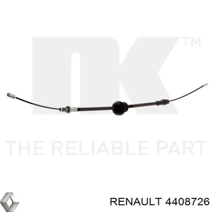 4408726 Renault (RVI) Трос ручного гальма передній