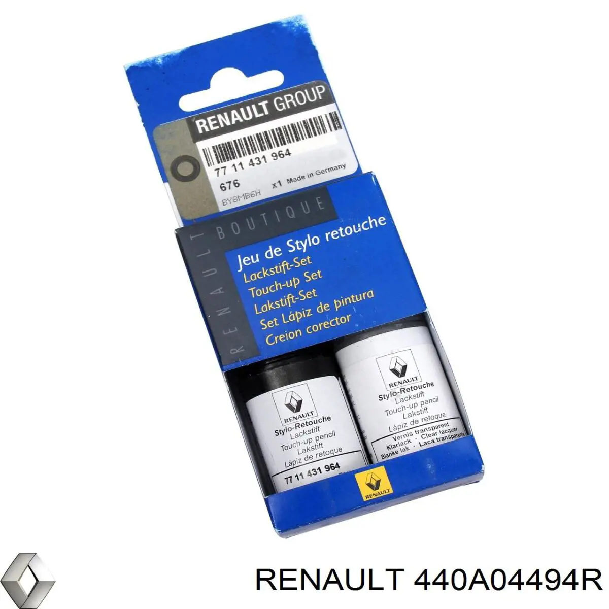 Ремкомплект задніх гальм 440A04494R Renault (RVI)