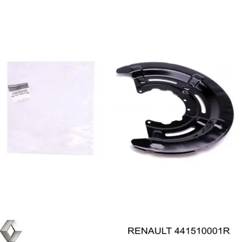 Купити 441510001R Renault (RVI) Захисний кожух гальмівного диска, заднього