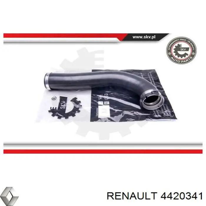 Купити 4420341 Renault (RVI) Шланг/патрубок интеркуллера