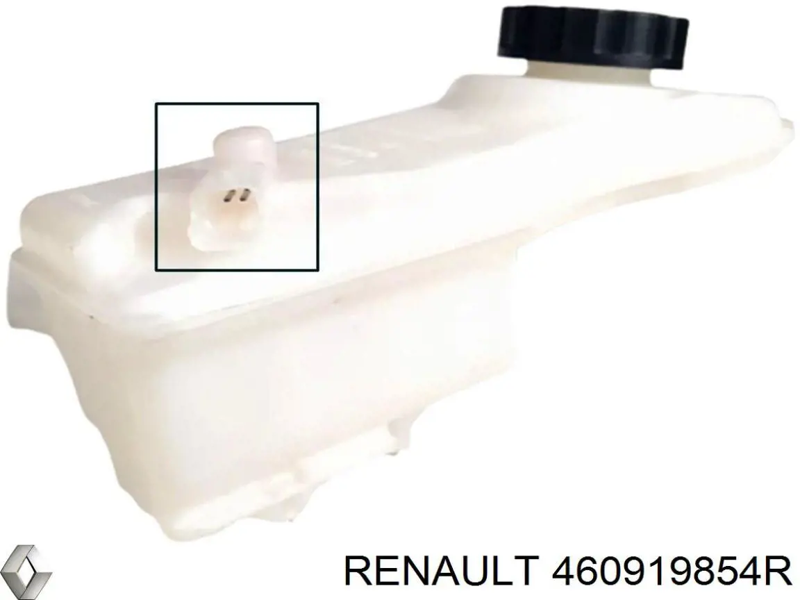 Бачок ГГЦ Renault (RVI) 460919854R ціна, від 16.88 USD