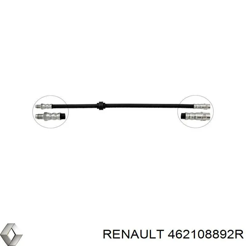 462108892R Renault (RVI) Гнучка гальмівна трубка передня