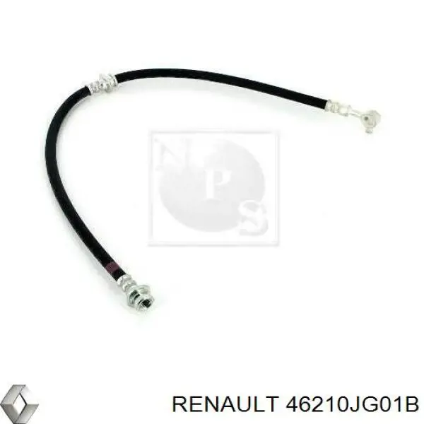 Шланг гальмівний передній, лівий Brembo T56169
