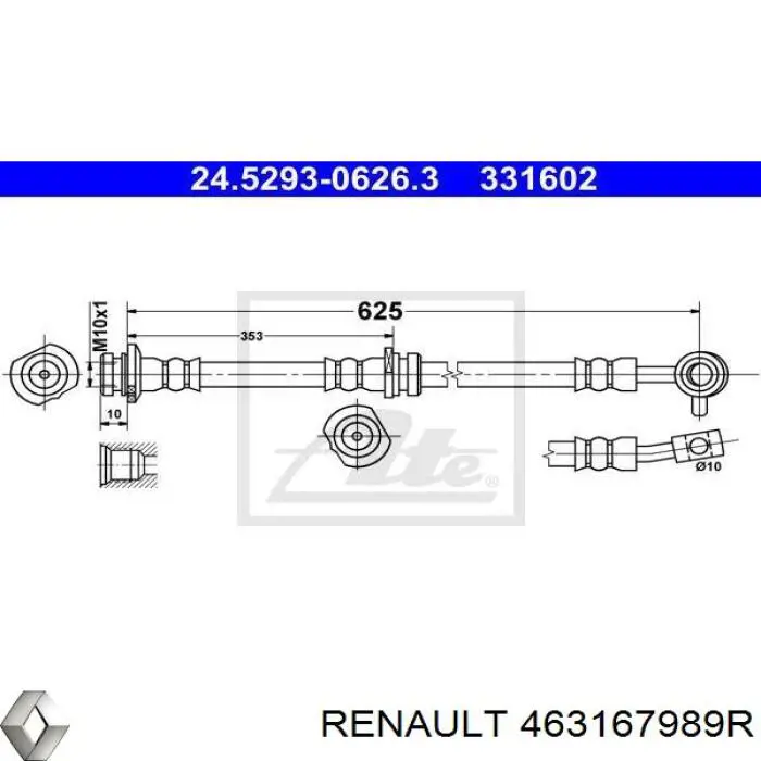 463167989R Renault (RVI) 