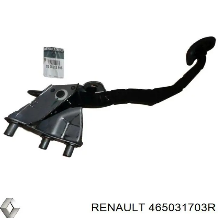 Педаль і привід управління зчепленням Renault (RVI) 465031703R ціна, від 25.37 USD