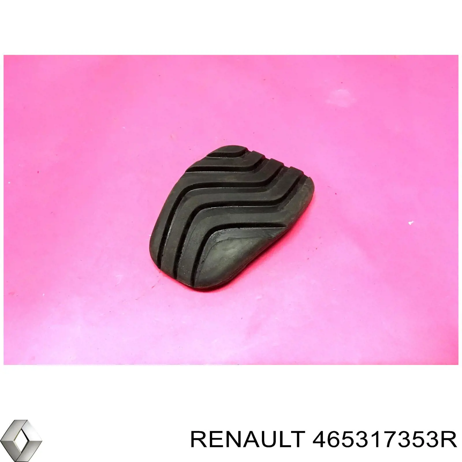 Накладка педалі гальма Renault CAPTUR 2 (Рено CAPTUR)