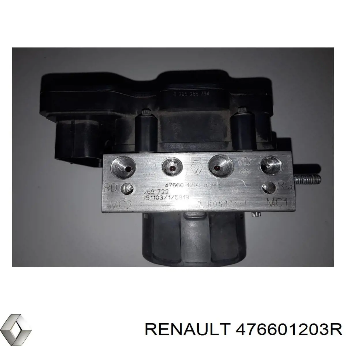 476601203R Renault (RVI) Блок управління АБС (ABS)