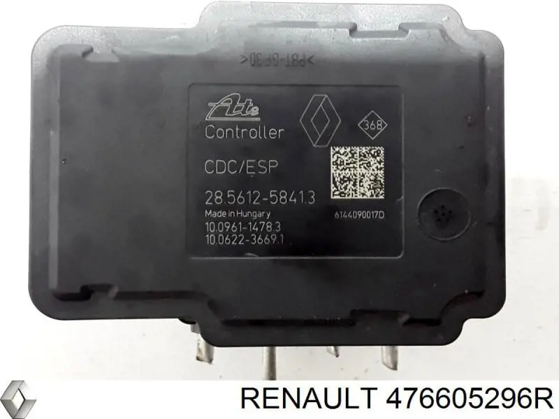 476605296R Renault (RVI) Блок управління АБС (ABS)