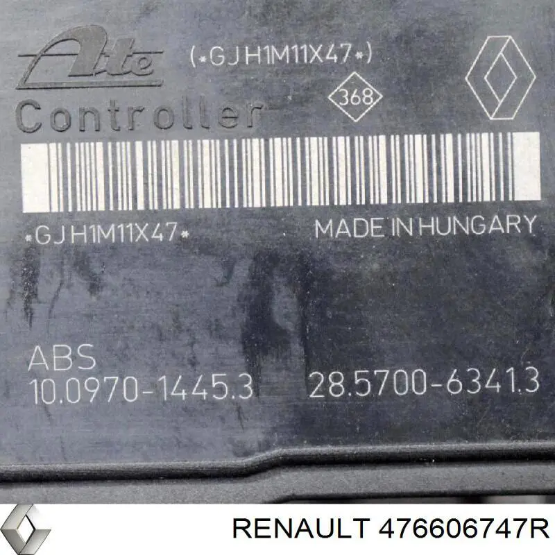 476606747R Renault (RVI) Блок управління АБС (ABS)