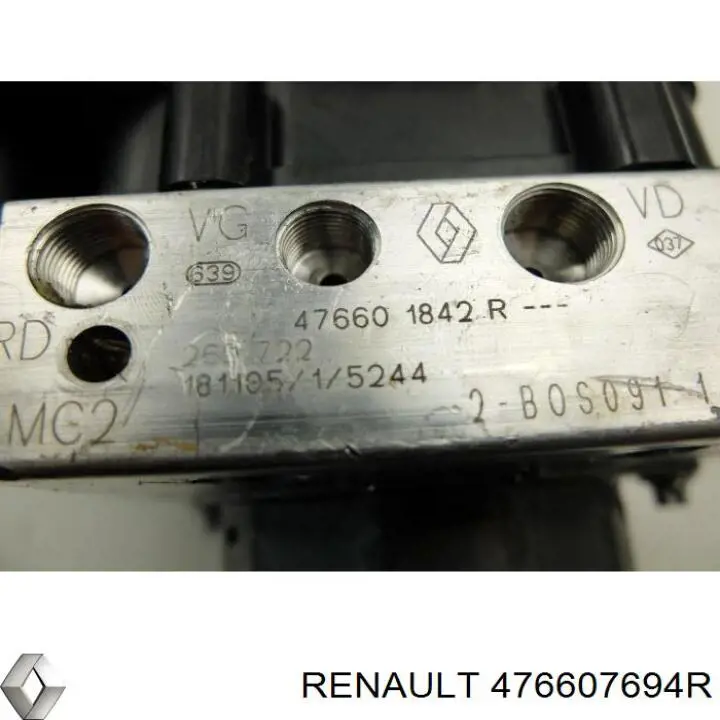Блок АБС гідравлічний Renault (RVI) 476607694R ціна, від 49.41 USD