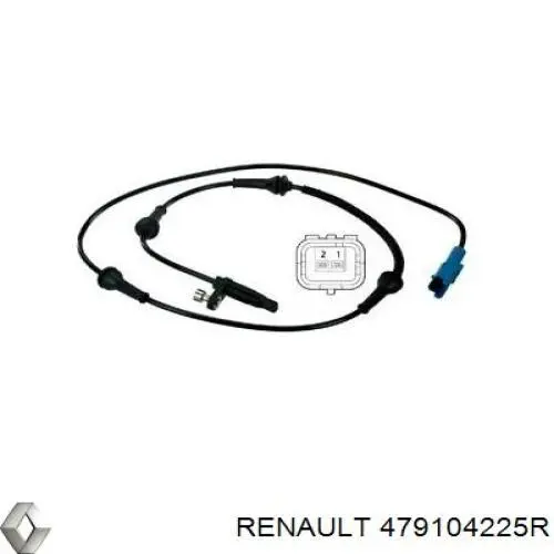 Купити 479104225R Renault (RVI) Датчик АБС (ABS) передній
