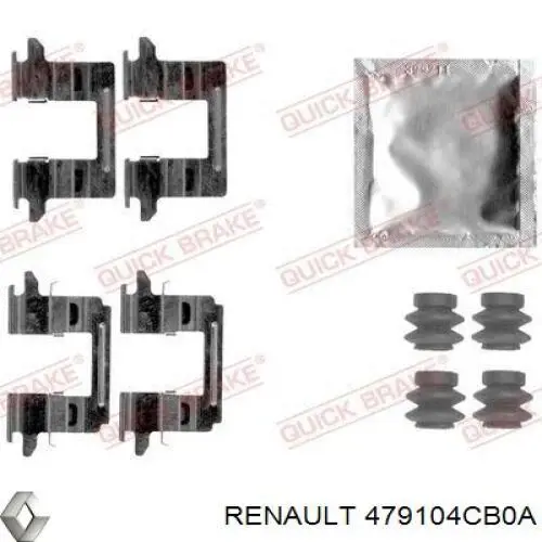 479104CB0A Renault (RVI) Датчик АБС